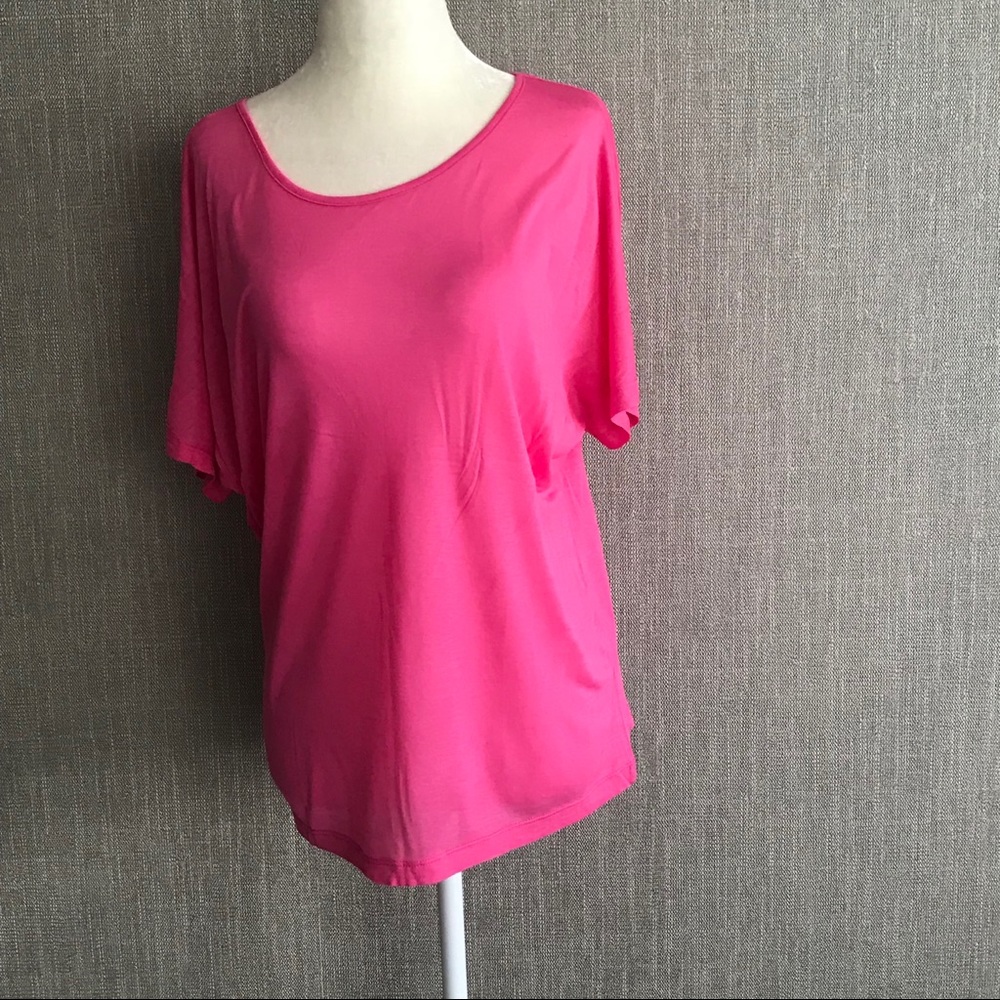 Popular Basics Scoop Neck Short Sleeved Top